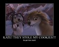 Humpherys Stolen Cookies!? - alpha-and-omega fan art