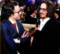 JD & Rob Downey  - johnny-depp photo