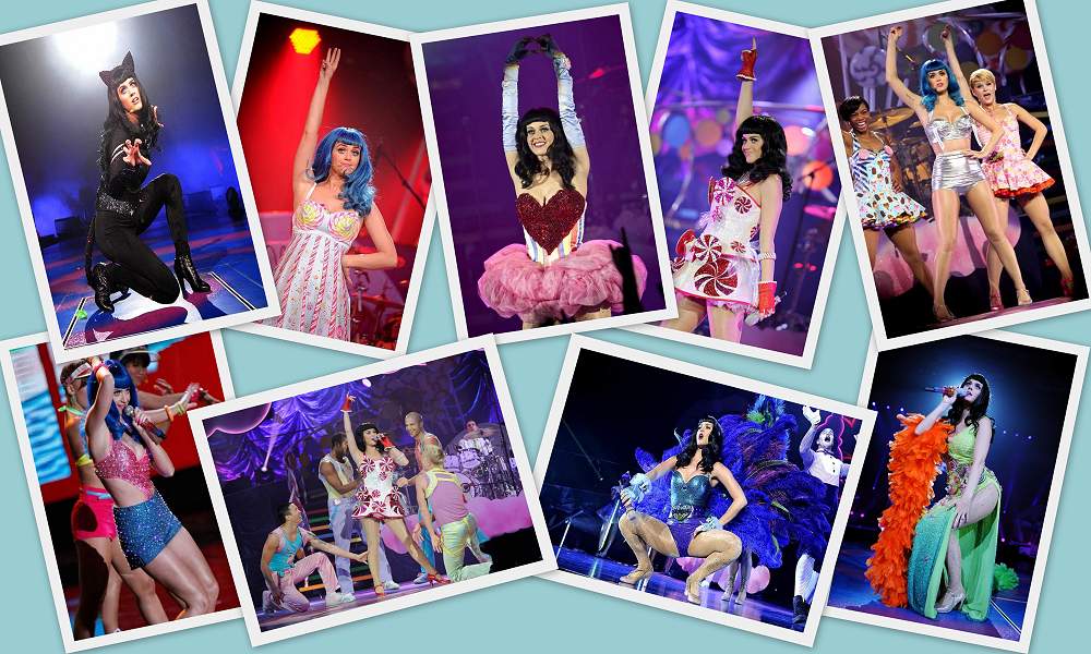 Katy Perry California Gurls Tour Collage