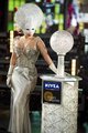 Lady Gaga pushing the countdown button on NYE  - lady-gaga photo