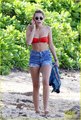 Miley - 29/12 On The Beach With Liam In Hawaii - miley-cyrus photo