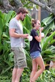 Miley And Liam Grabbing Ice Cream In Hawaii -30thDecember   - miley-cyrus photo