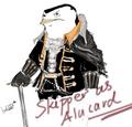 Skipper as Alucard - penguins-of-madagascar fan art