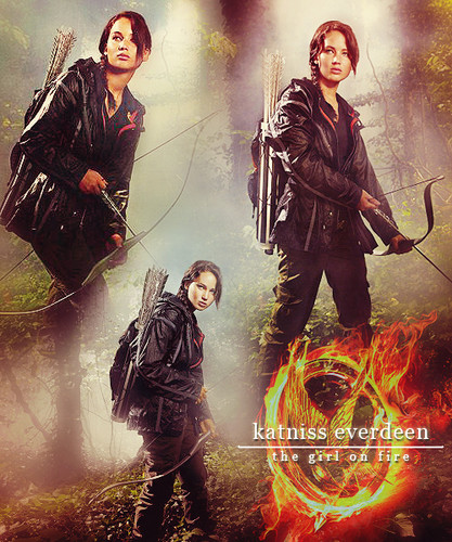  The Hunger Games-Characters অনুরাগী Art