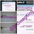 just saw this pic on @imswagking profile is he justin ?and is hes private twitter name Aaron ? - justin-bieber photo