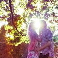kiss in the sun <3 - love photo