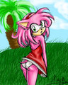 Amy Sonic Style - sonic-the-hedgehog fan art