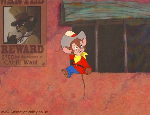  An American Tail Production Cel