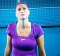 Angry Petra Kvitova - tennis photo