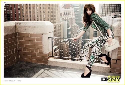  Ashley Greene: DKNY Spring 2012 Ad Campaign!