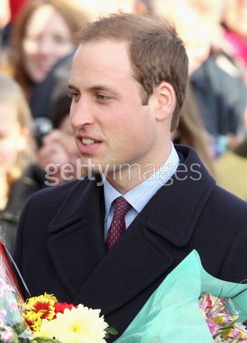  British Royals Attend Рождество день Service At Sandringham