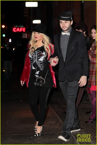 Christina Aguilera & Matt Rutler: New Year's Eve!