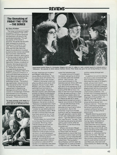 Cinefantastique May 1988