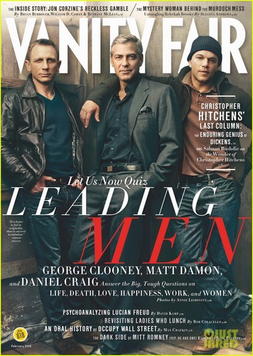 Daniel Craig: 'Vanity Fair' Cover with George Clooney & Matt Damon