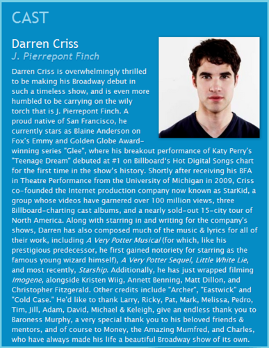  Darren's Bio for 'How to Succeed in Business Without Really Trying'