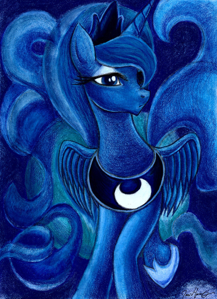 Dreaming-Luna-my-little-pony-friendship-