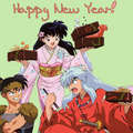 HAPPY NEW YEAR!! - inuyasha fan art