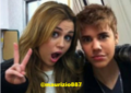 Miley Cyrus and Justin Bieber - justin-bieber photo