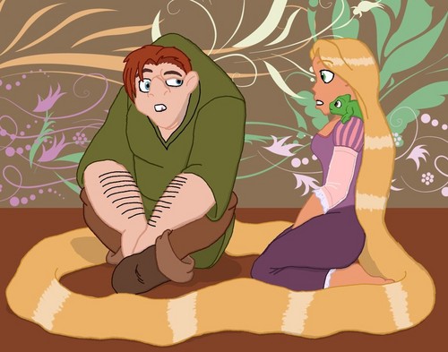  Rapunzel & Quasimodo