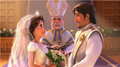 tangled - Rapunzel's wedding gown screencap