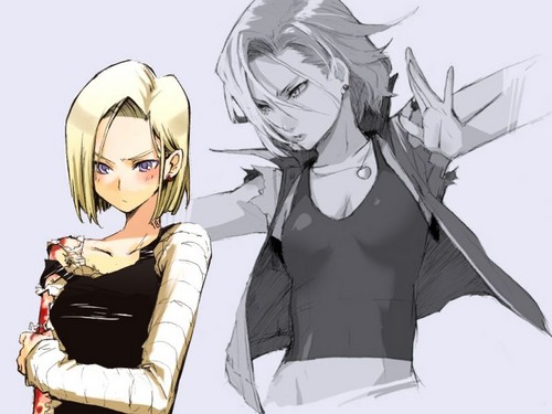  Android 18 achtergrond