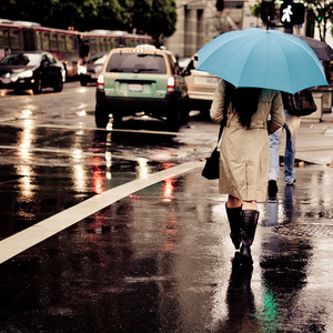 Blue Umbrella