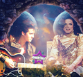 Elvis Presley and Michael Jackson - michael-jackson photo