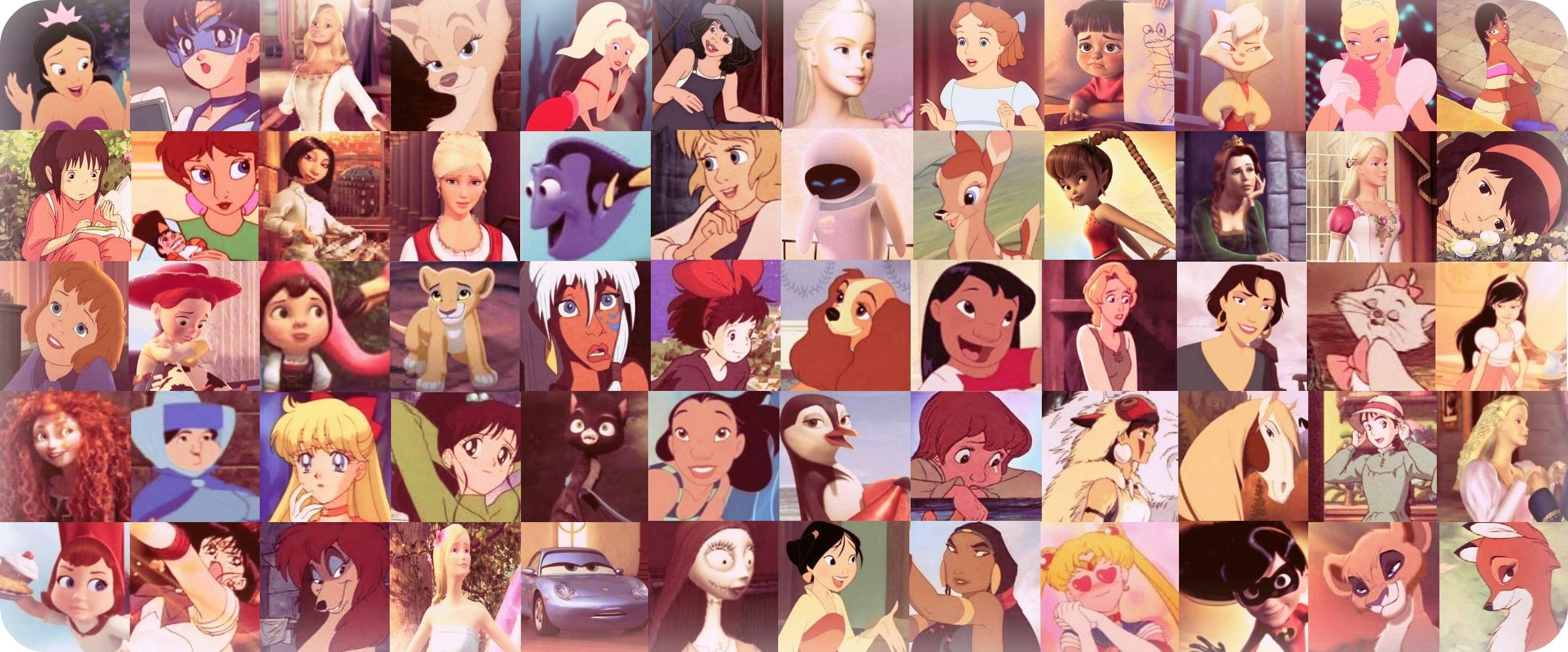 Heroines - Childhood Animated Movie Heroines Photo (28194898) - Fanpop