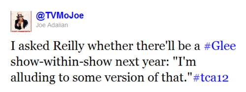  Kevin Reilly on Glee Spin-Off