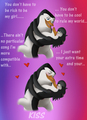 POM kiss (Skipper) - penguins-of-madagascar fan art