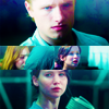  Prim, Katniss Everdeen and Peeta Mellark