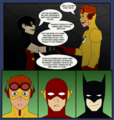 Robin knows Wally... - young-justice photo