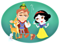 Walt Disney Fan Art - Snow White & Prince - walt-disney-characters fan art