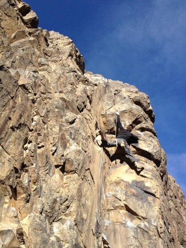  rock climbing