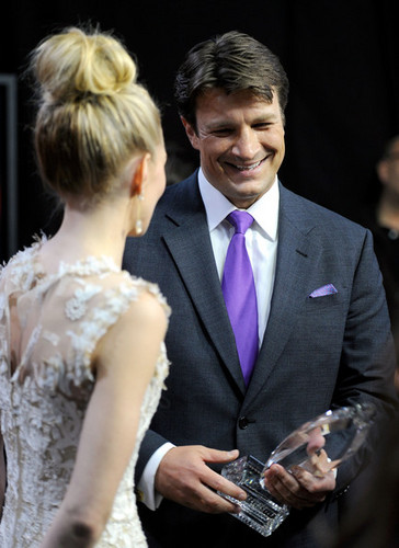 2012 People's Choice Awards - Backstage And Audience (January 11)