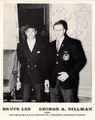 Bruce Lee with George Dillman - bruce-lee photo