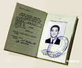 Bruce's passport! - bruce-lee photo