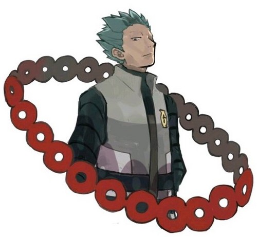  Cyrus and red chain