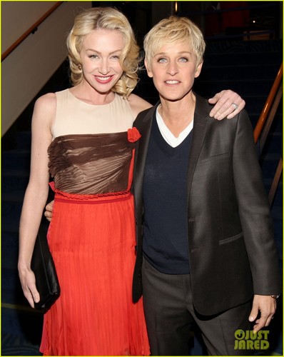  Ellen DeGeneres & Portia de Rossi - People's Choice Awards 2012