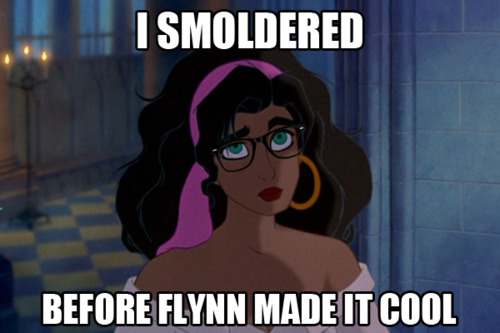 Esmeralda had the "smolder" first