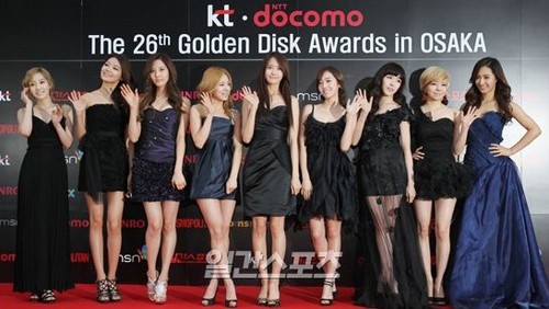 Girls' Generation 26t Golden Disk Awards Red Carpet