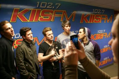  January 12, 2012 - Big Time Rush in the Studio with JoJo Wright
