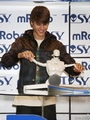 Justin Bieber Unveils Robot At CES - justin-bieber photo
