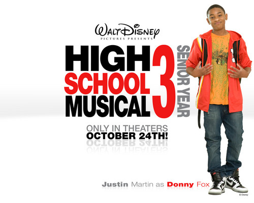 Justin Martin In High School Musical 3
