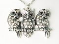 Owl Trio - owls photo