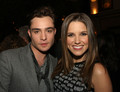 Sophia and Ed Westwick at TCA event 1/12/12 - one-tree-hill photo
