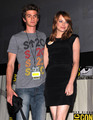 The Amazing Spider-Man Comic Con - andrew-garfield-and-emma-stone photo