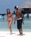 Tulisa and Fazer on a New Year holiday in the Maldives  - tulisa-contostavlos photo
