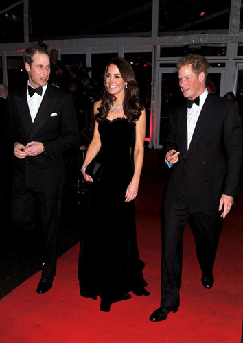 William and Catherine at the Sun's Military Awards