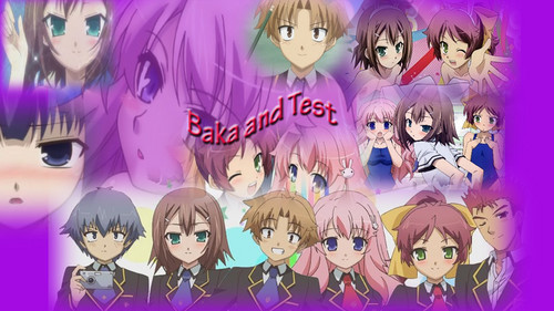 Gift Request: Baka and Test Photoshop Project